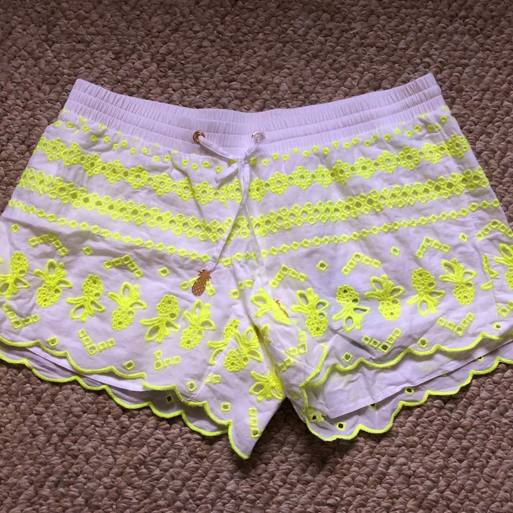 BNWT Lilly Pulitzer Pineapple Baybreeze short sz S